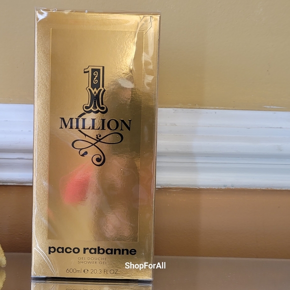 paco rabanne 1 million shower gel JUMBO 600 ML - Picture 2 of 6